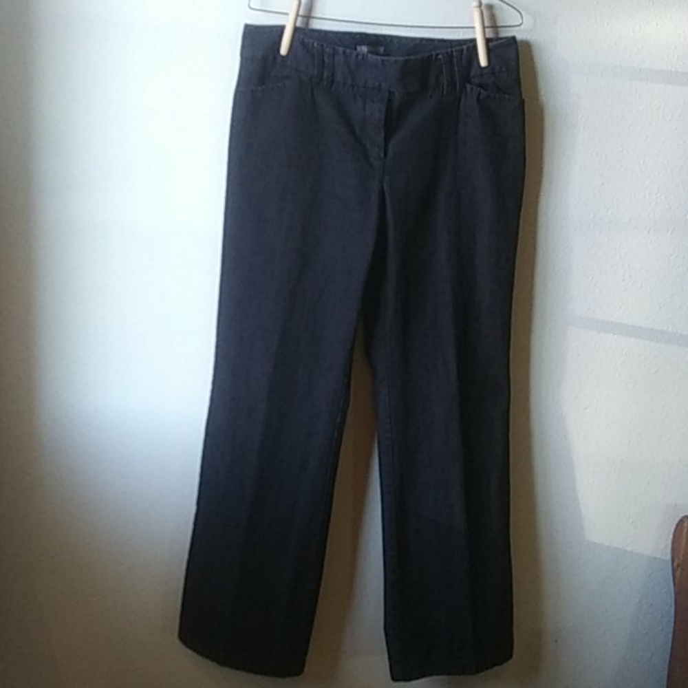 Ann Taylor size 10 charcoal black pants